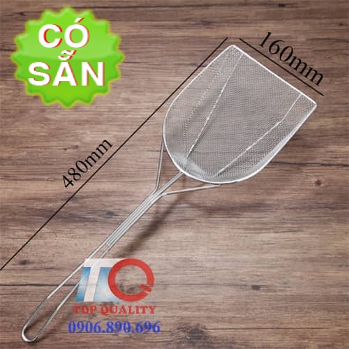 Sạn inox lớn - sạn vét dầu