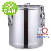 Thùng inox cách nhiệt nắp phẵng