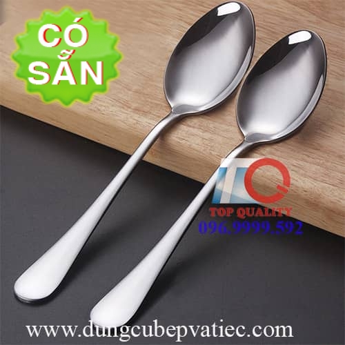 Muỗng inox loại lớn cán dài