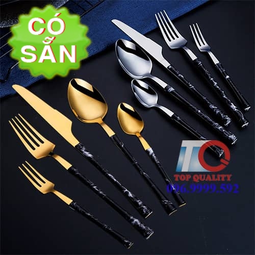 Bộ dao muỗng nĩa cao cấp 5 món