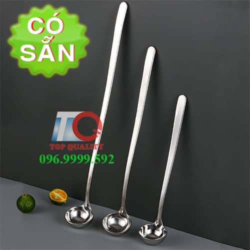 Muỗng inox 304 cán dài