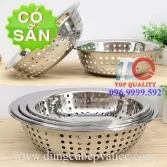 Rổ inox 304 loại dày đủ size