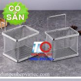 Giỏ inox trụng mỳ, vớt, nhúng lẩu