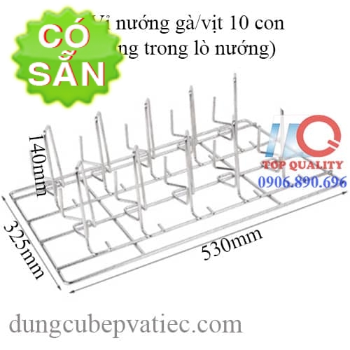 khay-vi-inox-nuong-ga-vit-10-con-trong-lo-hap-nuong-da-nang