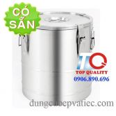 Thùng inox bảo ôn nắp bằng 50 lit