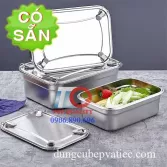 Hộp inox 304 có nắp đậy kín