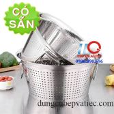 Xô inox đa năng hình nón có lỗ