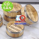 Xửng hấp tre viền inox
