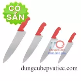 Dao inox làm bếp cán đỏ