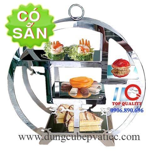 Kệ trưng bày bánh trái cây kết hợp đa năng