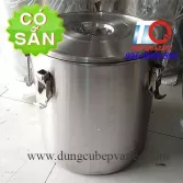 Thùng ủ inox giữ nhiệt nắp bằng 32 lít