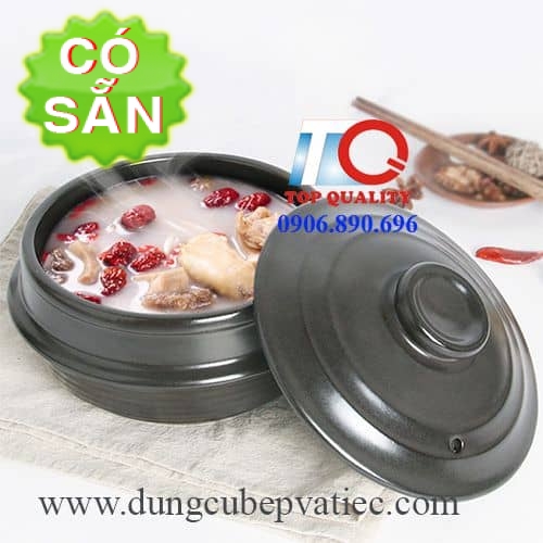 Tô đất đen Hàn Quốc có nắp nấu phở mì cay