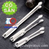 Kẹp gắp thức ăn inox 304 - đầu gắp răng cưa