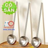 Muỗng thìa inox 304 cán dài rót sốt-gia vị