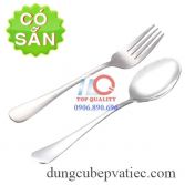 Muỗng inox cán dài 200mm