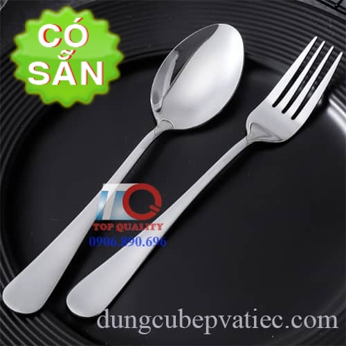 Muỗng inox cán dài 200mm