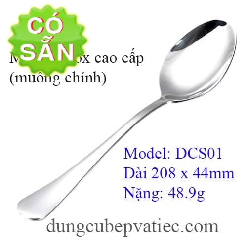 Muỗng nĩa inox cán dài, inox dày - loại muỗng cao cấp; có 2 bộ muỗng ...