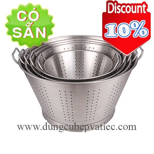 Rổ rá inox 304 D320-360-400-450mm