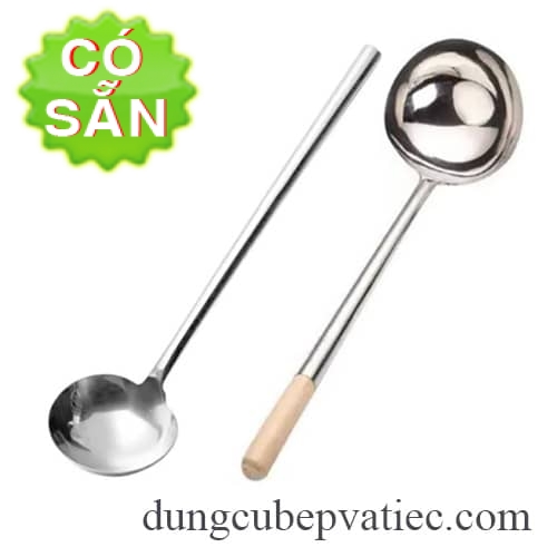 Vá Muôi Múc Canh, Vá Thợ Size Lớn dùng quán ăn, nhà hàng, bếp công nghiệp