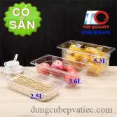 Khay 1/3 bằng nhựa mika