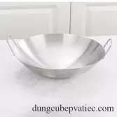 Chảo inox công nghiệp 400mm