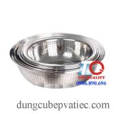 Rá Inox 304 (Rổ Lỗ Nhỏ) - Đủ size - Bền Bỉ, Vệ Sinh Cho Bếp Chuyên Nghiệp