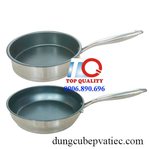 Chảo Inox 3 Đáy Sâu Lòng 26cm chống dính