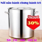 Nồi inox lớn 1 đáy đủ size
