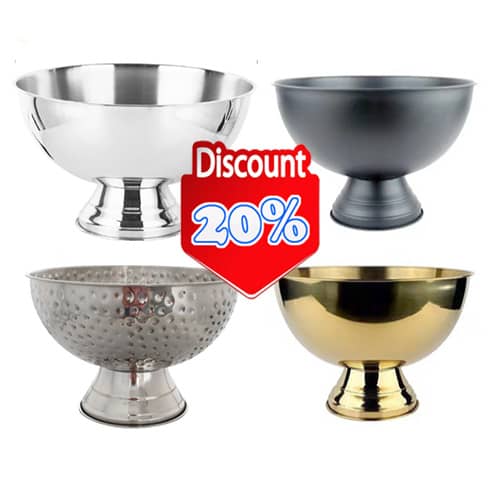 Xô đá inox- xô inox ướp rượu BW3824