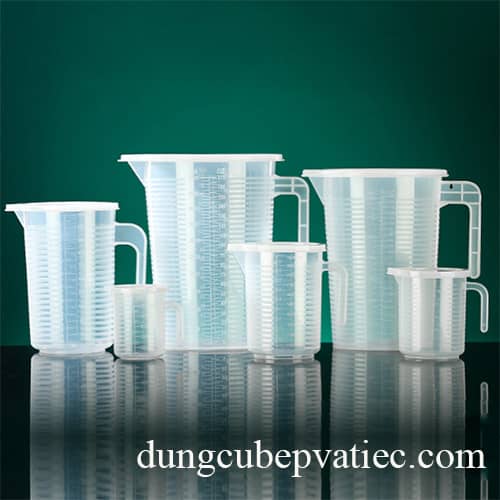 Ca đong định lượng bằng nhựa TC