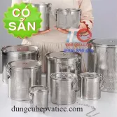 Lồng giỏ inox lọc gia vị hầm xương lọc trà nhiều size