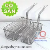 Rổ Chiên Inox 3 Tầng Loại Lớn Dành Cho Bếp Chiên Nhúng – Tối Ưu Năng Suất, Chiên Rán Đều Màu