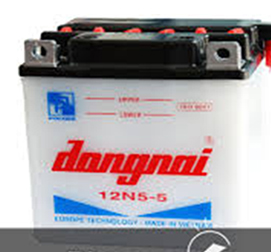 Ắc quy ĐN dùng cho xe máy 12V- 5Ah (12N5)
