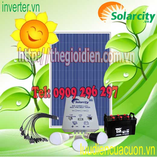 Máy Phát Điện Năng Lượng Mặt Trời Combo15 Plus