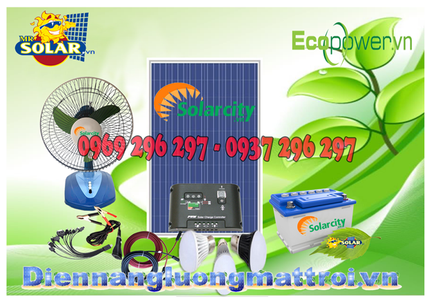 Hệ Thống Điện Năng Lượng Mặt Trời Combo200