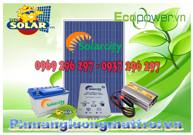 Hệ Thống Điện Năng Lượng Mặt Trời Độc Lập Combo60a