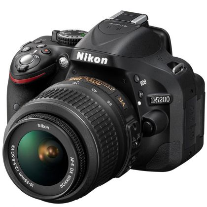 MÁY ẢNH NIKON DI.CAMERA D5200 BK W/18-55 VRII KIT