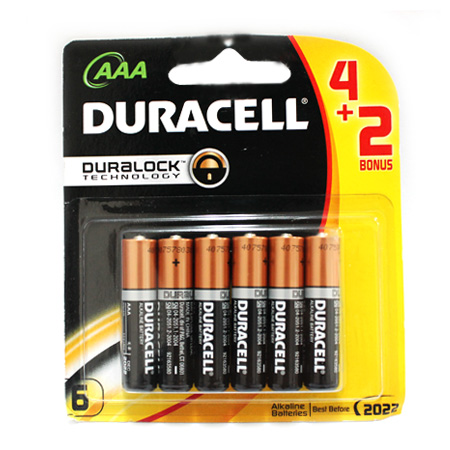 PIN DURACELL MN2400 – LR03-AAA12 (8+4)