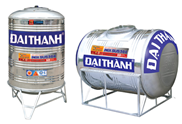 BỒN NƯỚC INOX 2000L ĐỨNG ĐẠI THÀNH DTD2000L