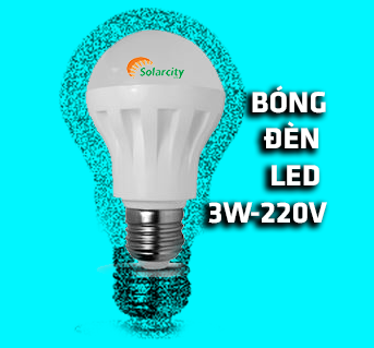 BÓNG ĐÈN LED 3W - 220V