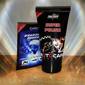 Bảo dưỡng chăm sóc xe THUNDER SUPER POLISH và khăn - poilis001