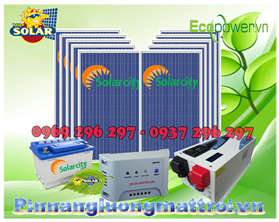 HỆ THỐNG ĐIỆN NĂNG LƯỢNG MẶT TRỜI ĐỘC LẬP COMBO12000S