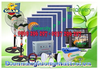 Hệ Thống Điện Năng Lượng Mặt Trời Combo500s