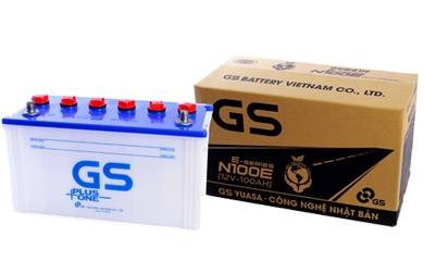 Ắc Quy GS Nước 12v-100Ah (N100E)