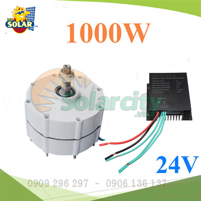 Điều Khiển Sạc Năng Lượng Gió i 1KW/24V