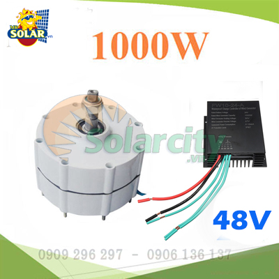 Bộ Điều Khiển Sạc Năng Lượng Gió 1KW/48V