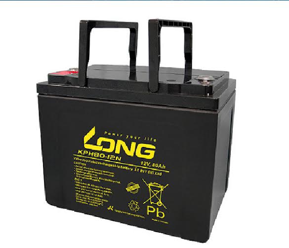 BÌNH ẮC QUY KHÔ LONG 12V-80AH (KPH80-12N)