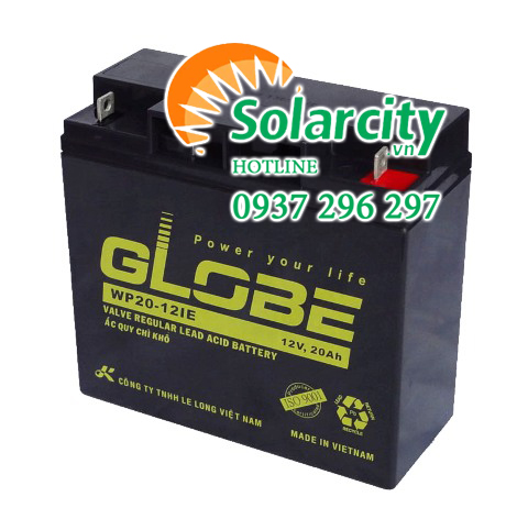 Ắc quy Globe 12V- 20Ah (WP20-12IE)