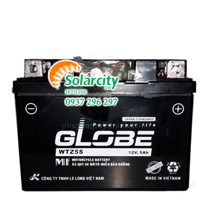 ẮC QUY GLOBE 12V-5AH(WTZ5S)