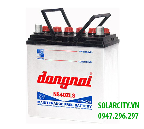 ẮC QUY ĐỒNG NAI NƯỚC 12V-40Ah (NS40ZLS)